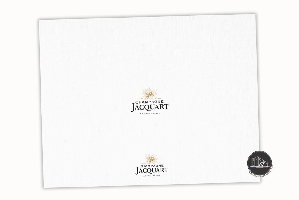 Nappe en tissu pour restauration champagne